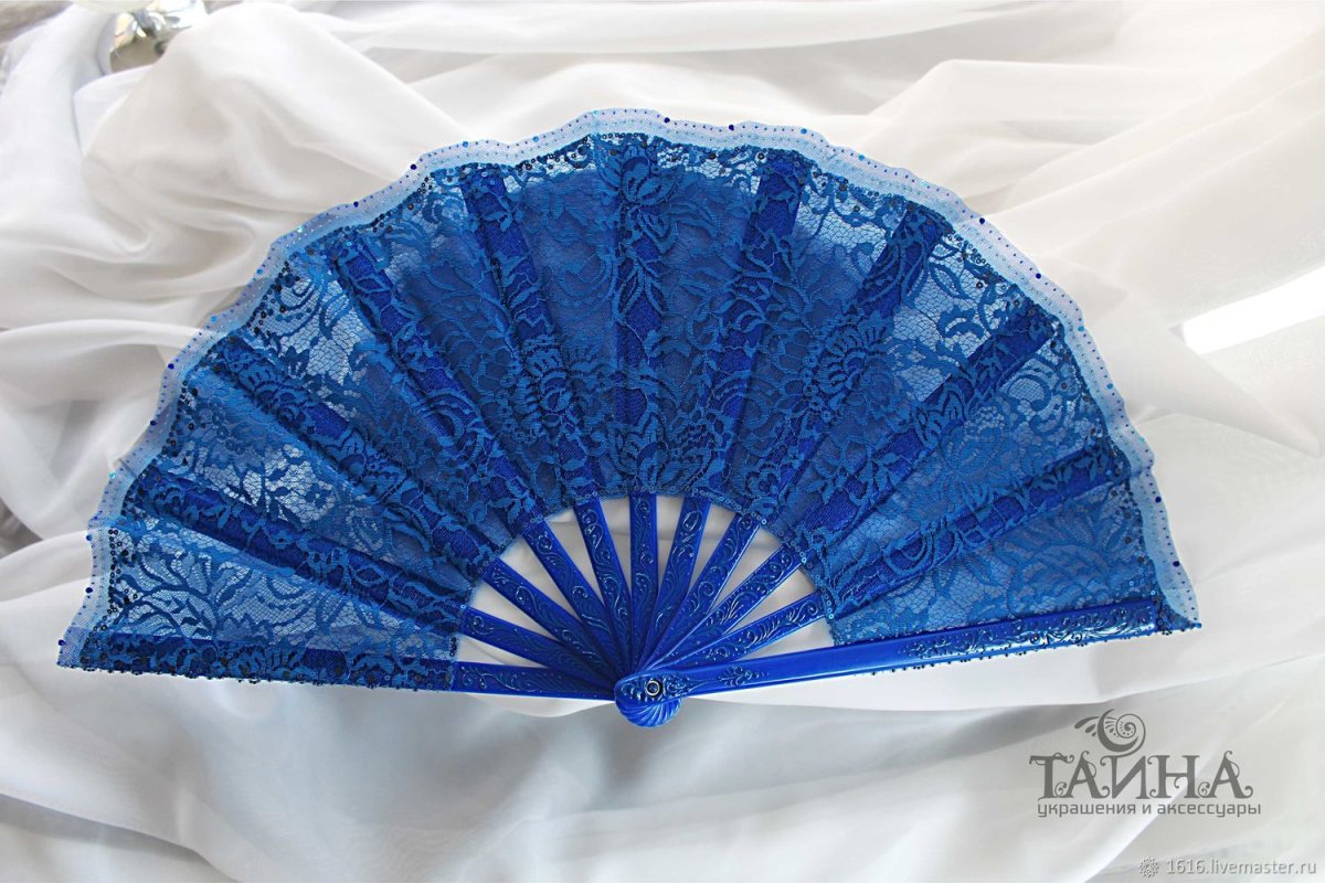 Обои кружевной веер