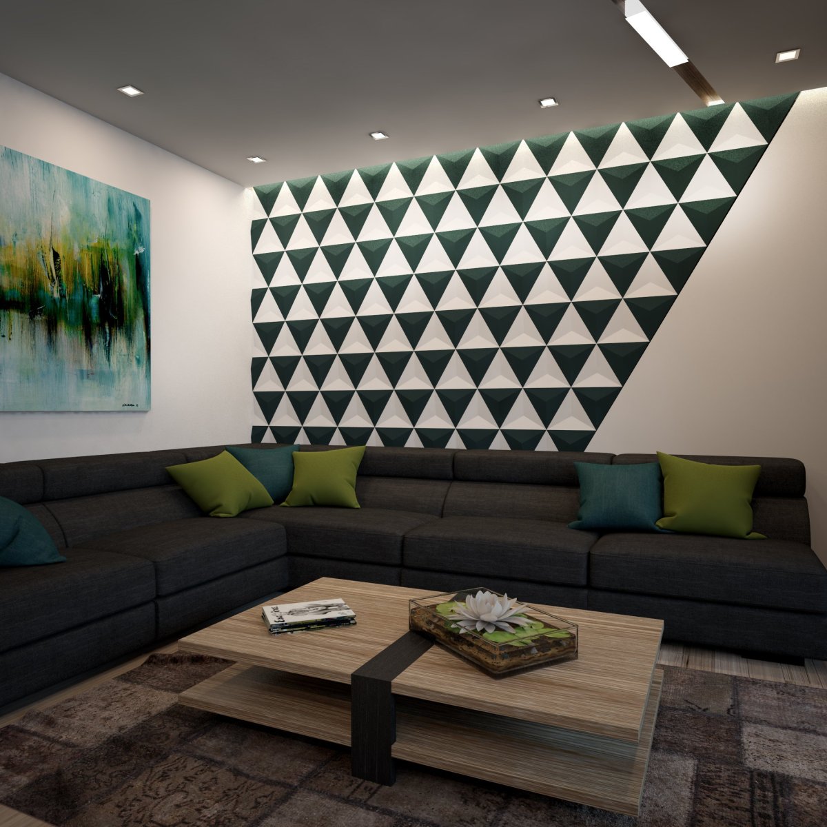 Deco line 3d панели