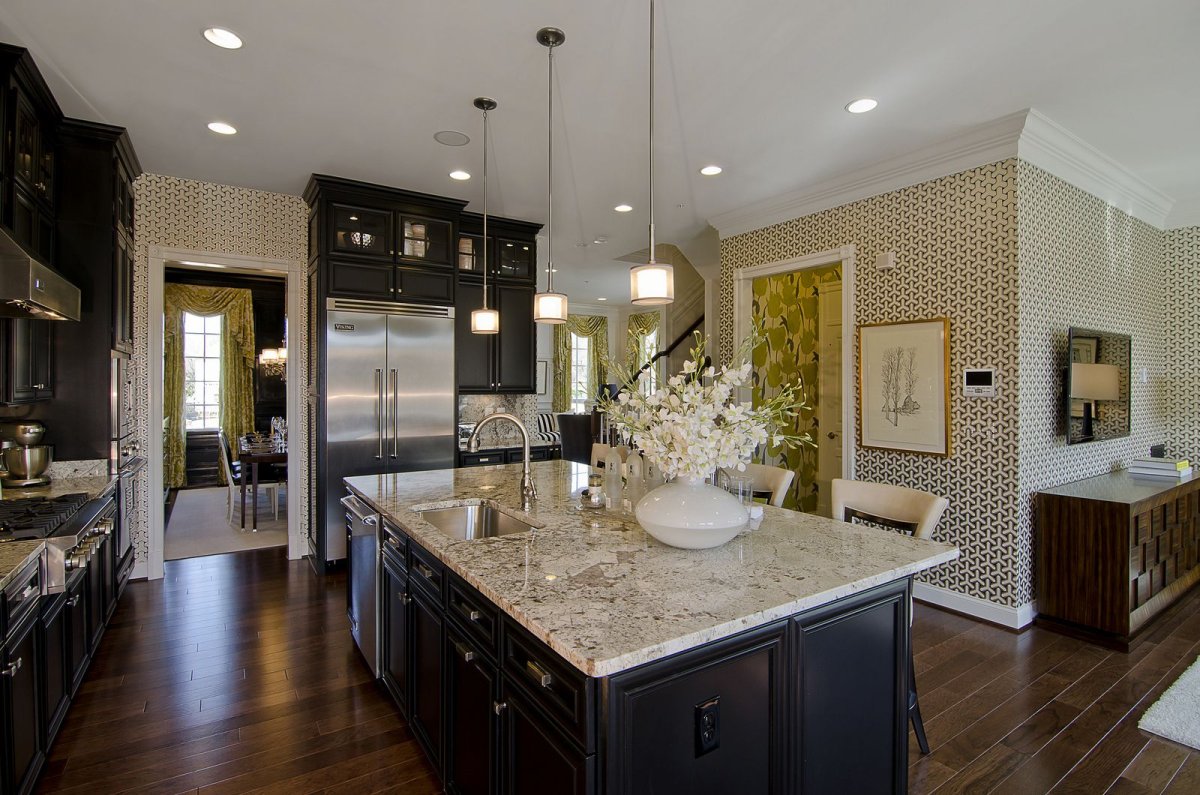 Кухонный гарнитур угловой реальные