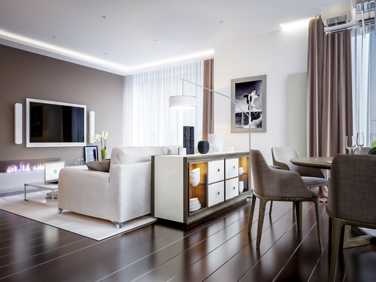 Бежевая спальня