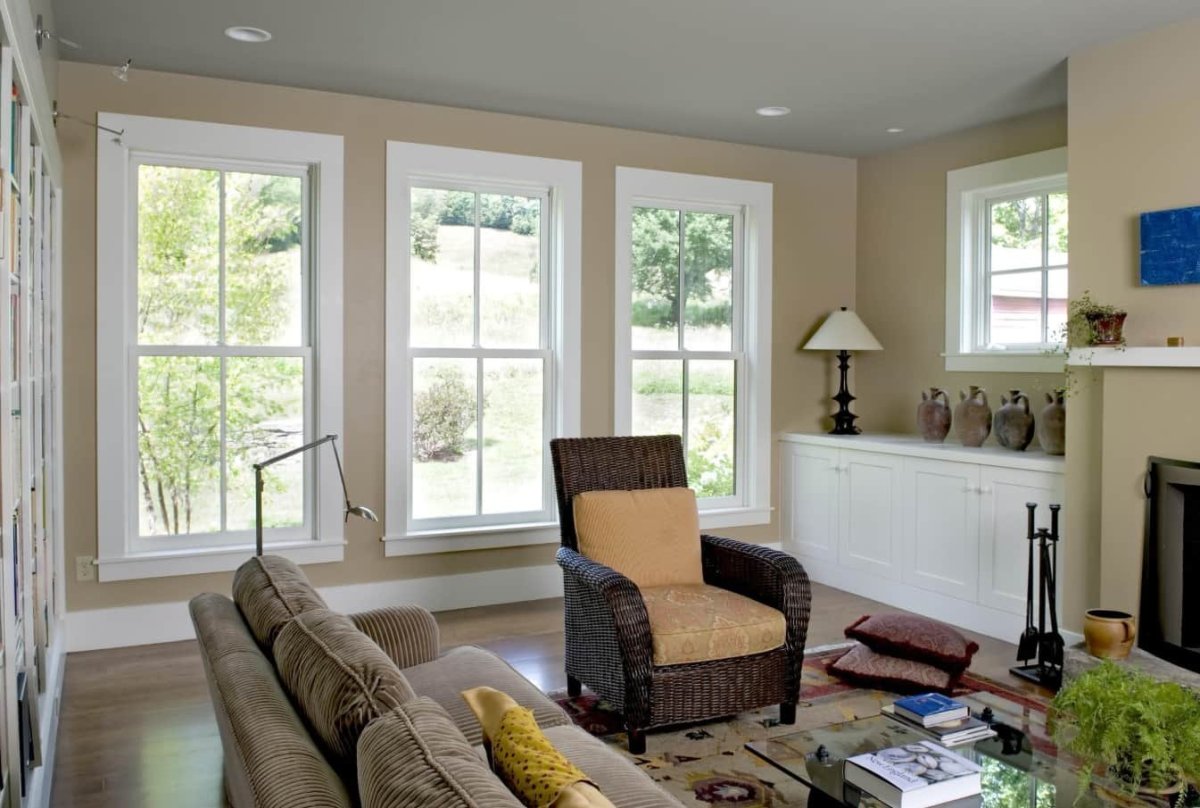 Декоративная мозаичная штукатурка в прихожей