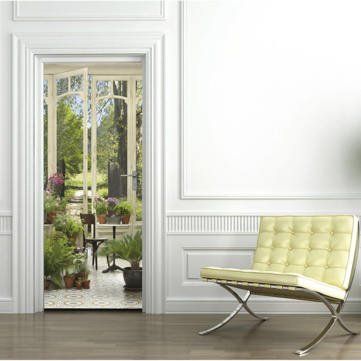 Фотообои на стену с дверью