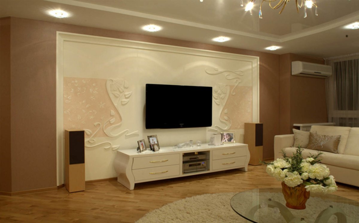 Барельеф под телевизор