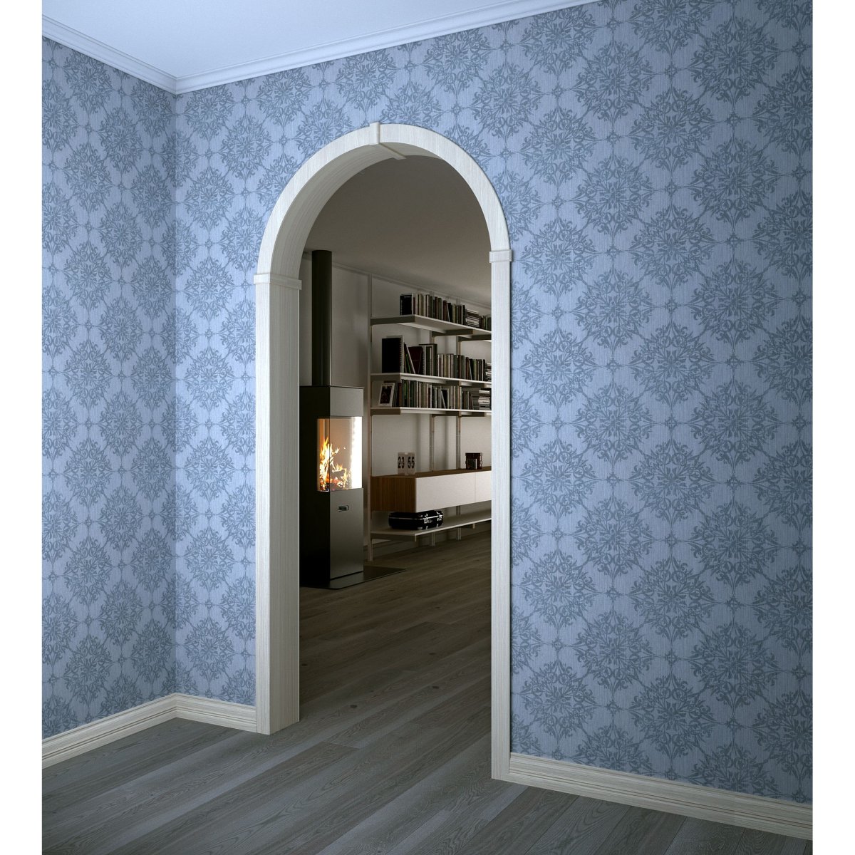 Арка межкомнатная ламинированная Квадро