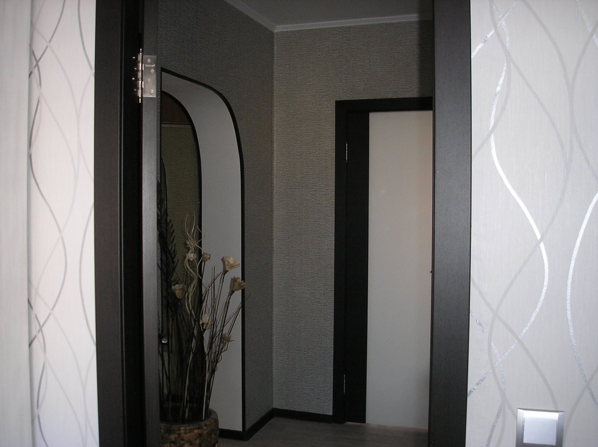 Оклейка прямоугольной арки обоями варианты