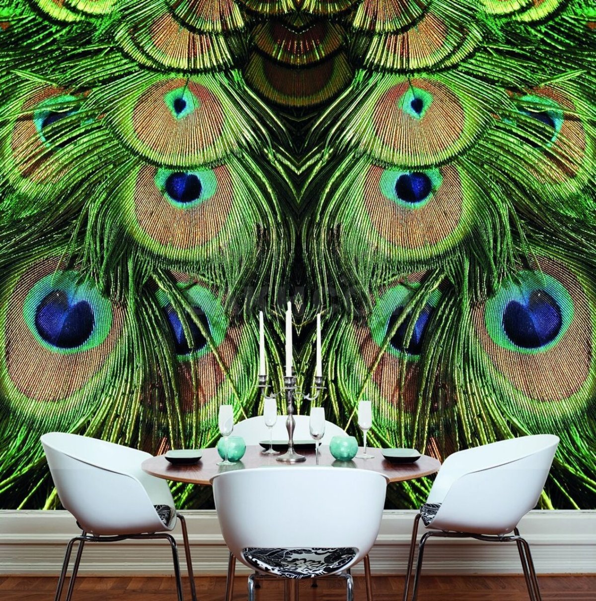 Шикарные обои на кухню