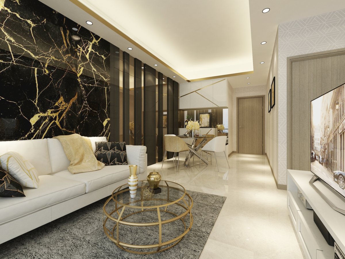 Ар деко гостиная мрамор