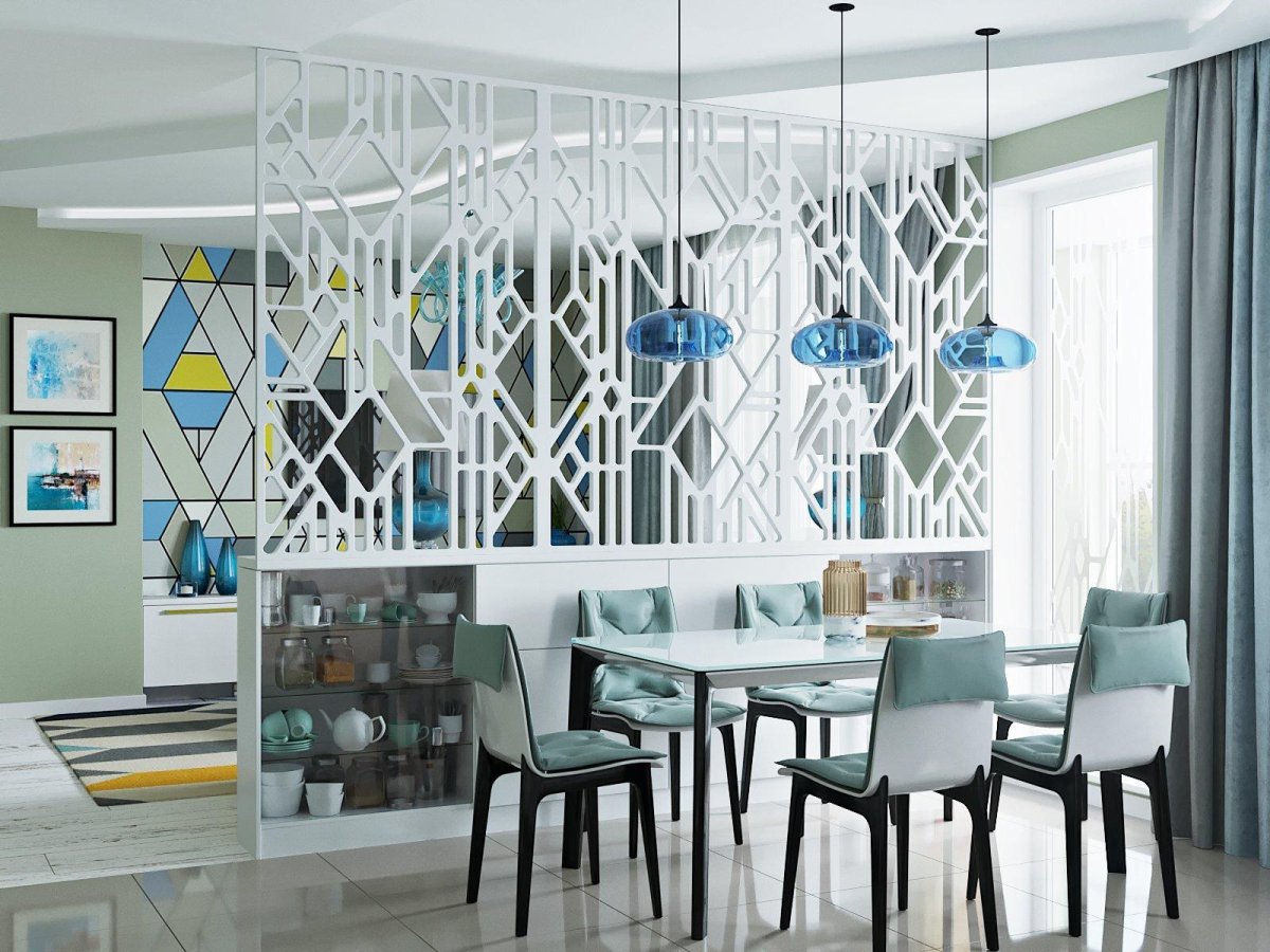 Плитка в обеденной зоне