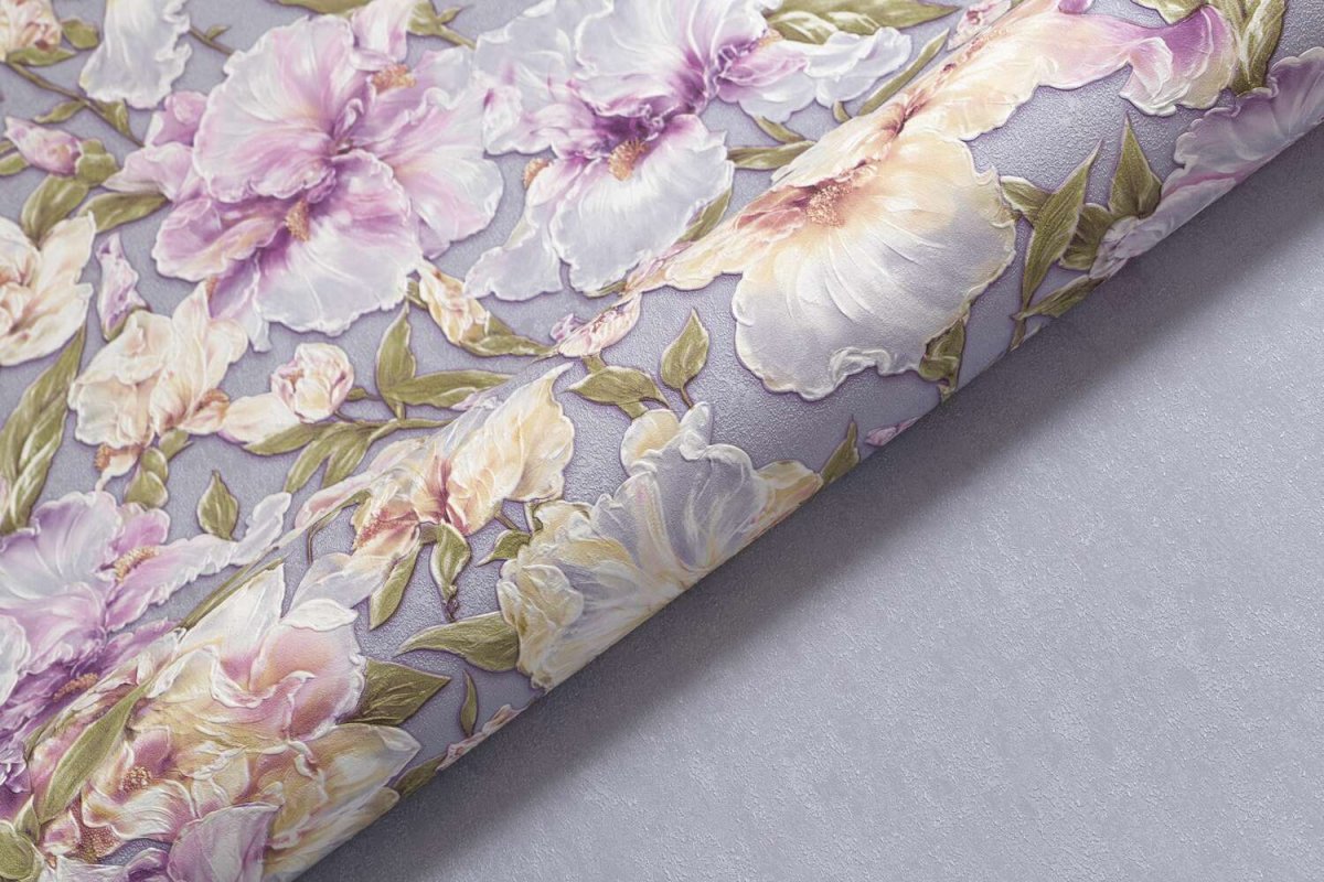 Обои палитра pl71174-65 в интерьере