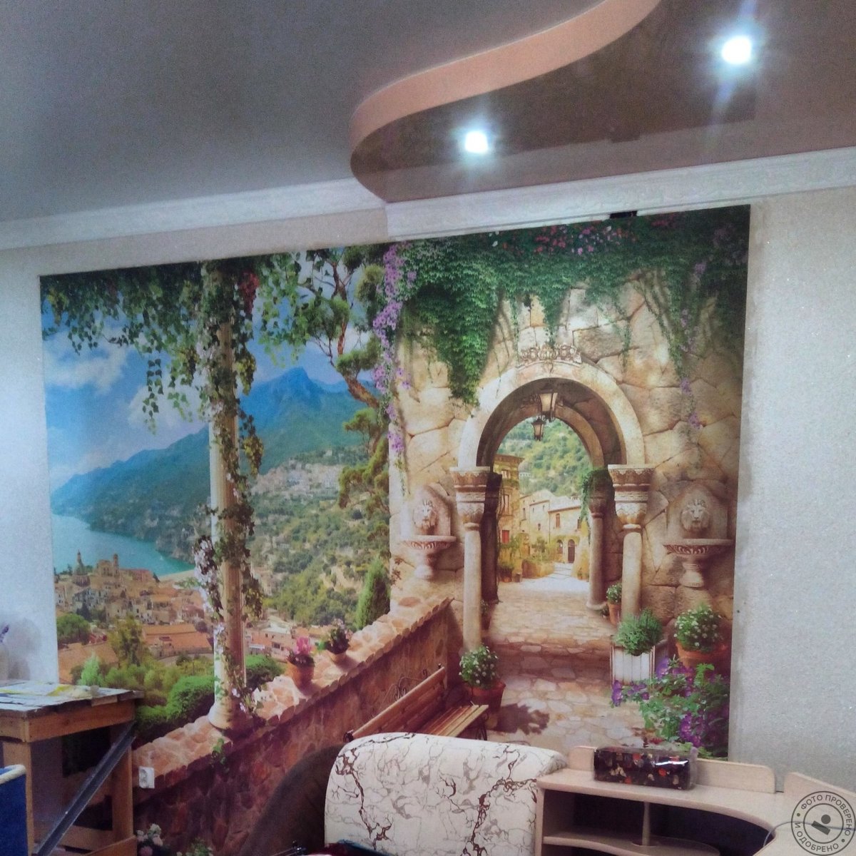 Фреска на стену