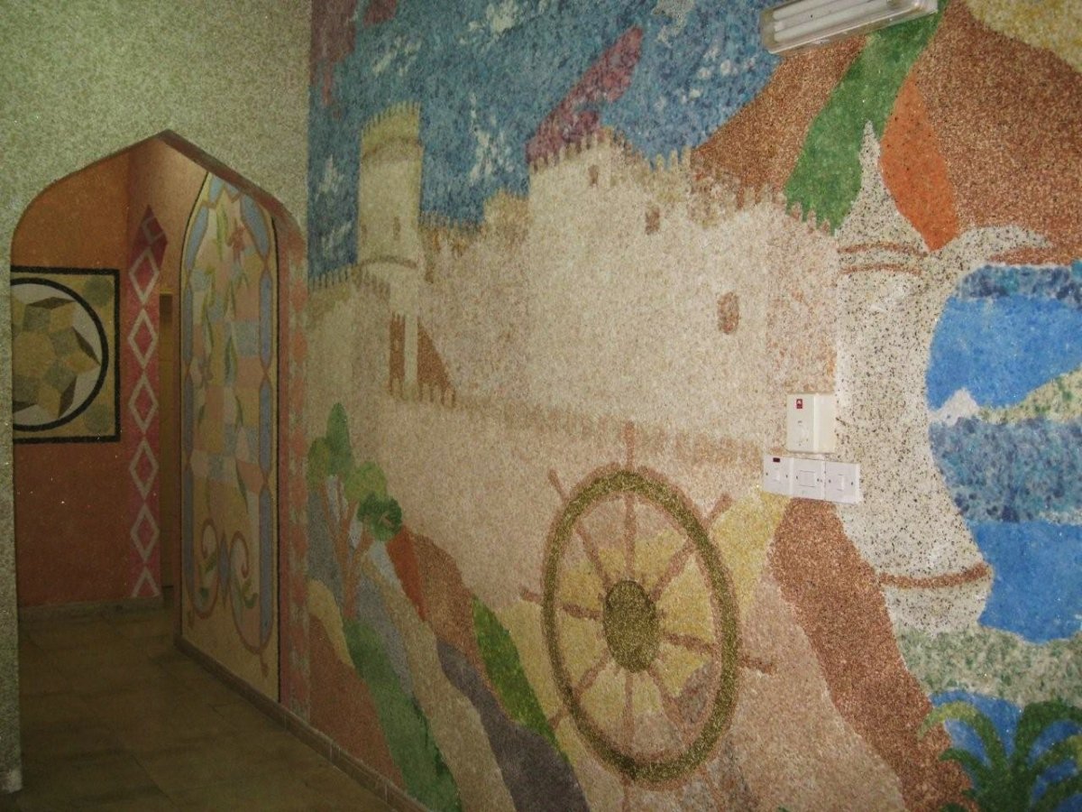 Декоративная штукатурка панно