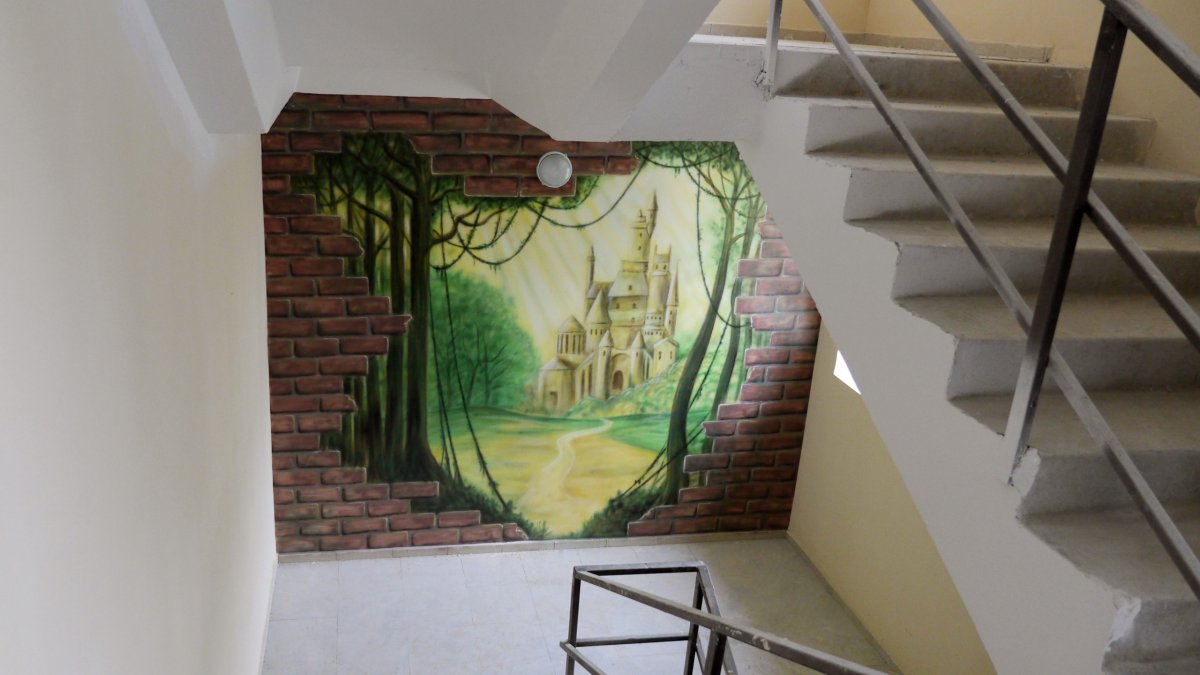 Рисование на стенах