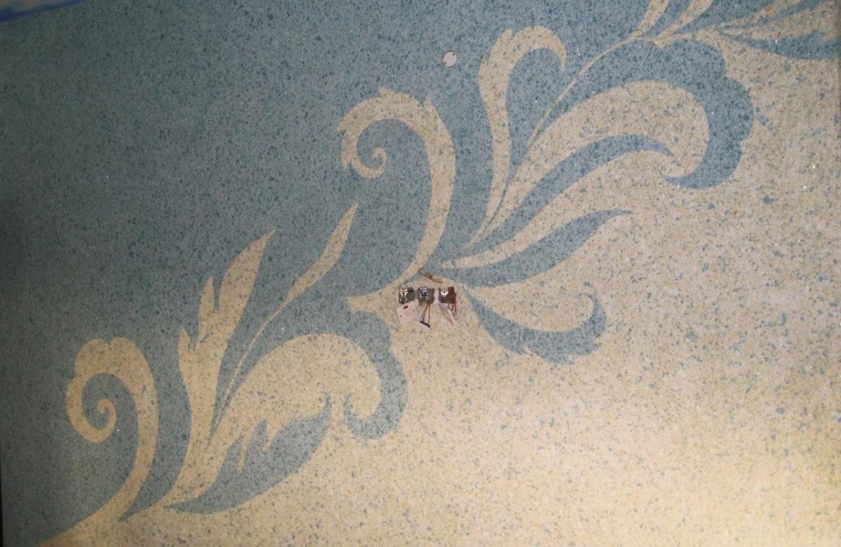 Орнамент для жидких обоев