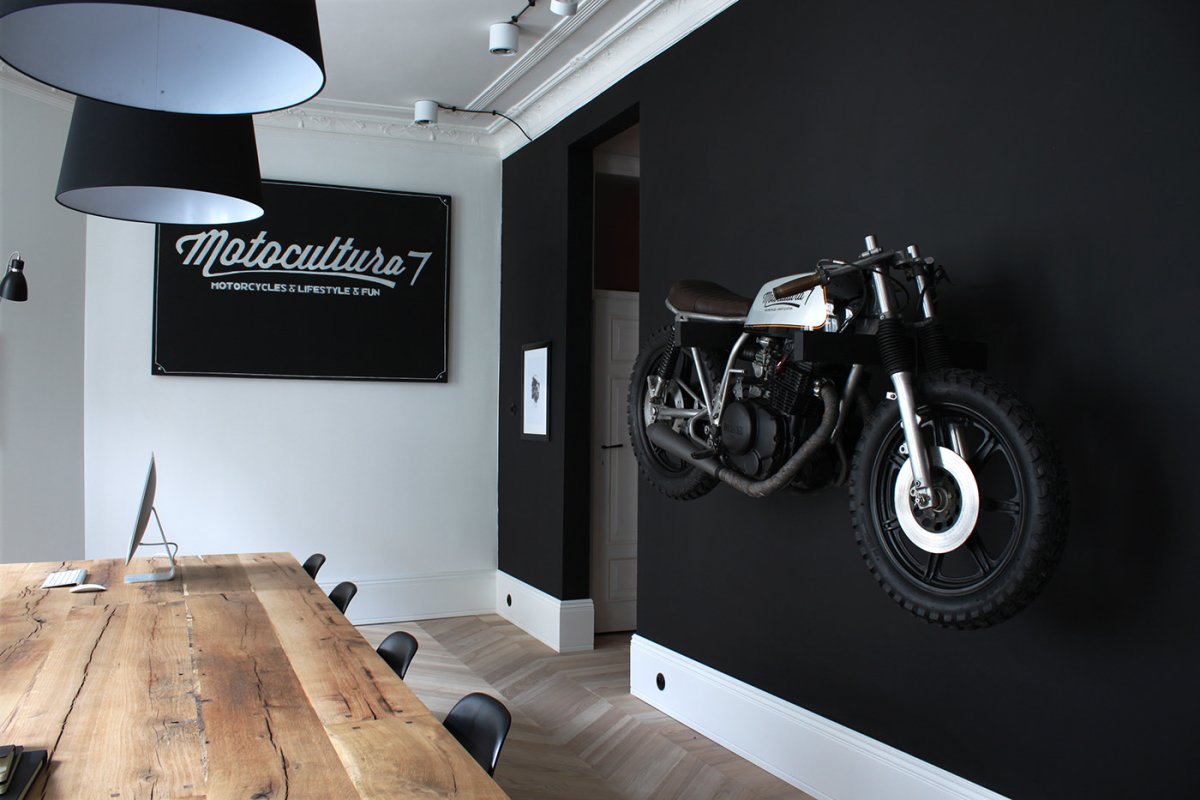 Обои с мотоциклами для комнаты