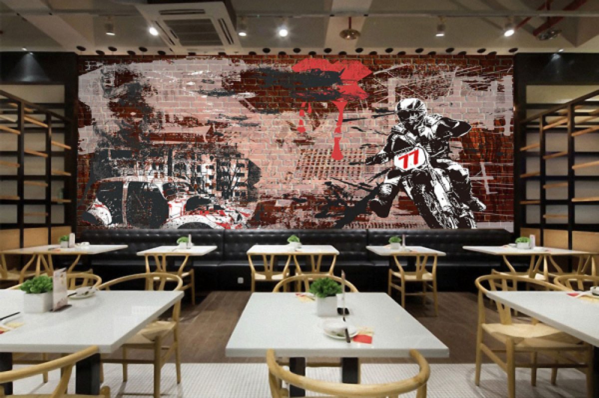 Фотообои мотоциклы на стену