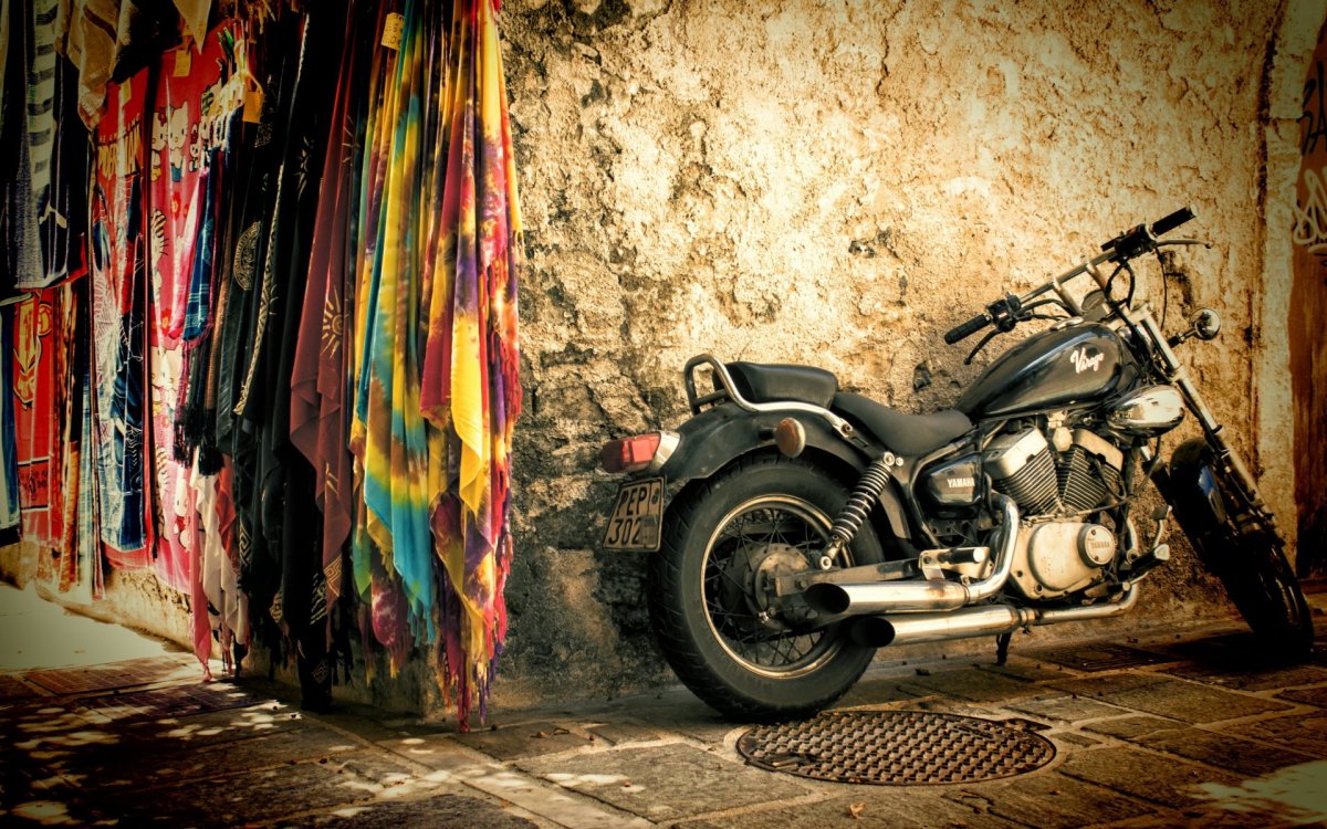 Постер мотоцикл