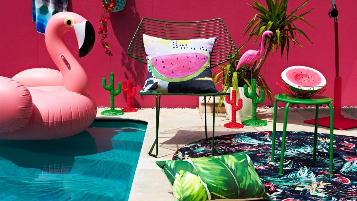 Фламинго в интерьере