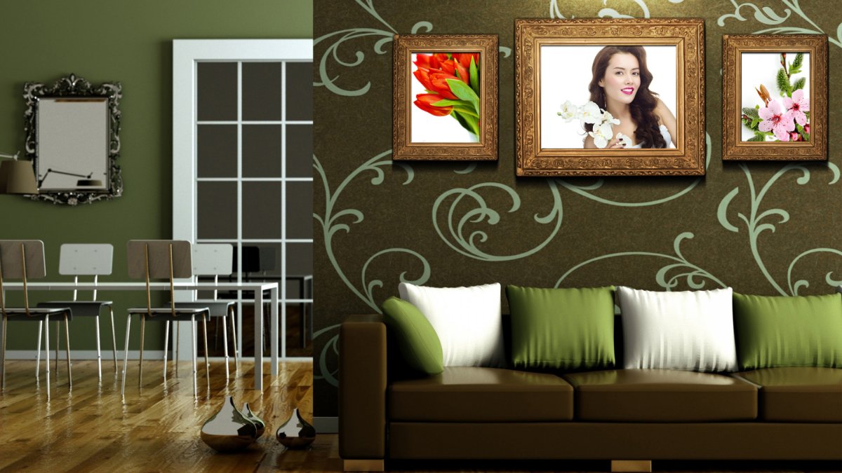 Трафареты для декора стен