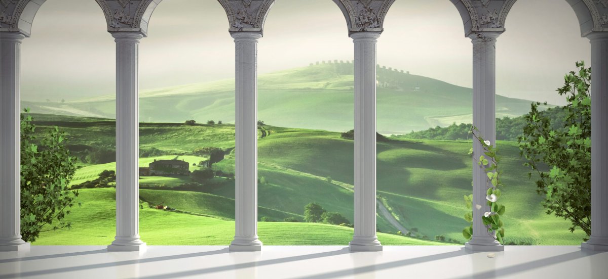 Колонны в замке