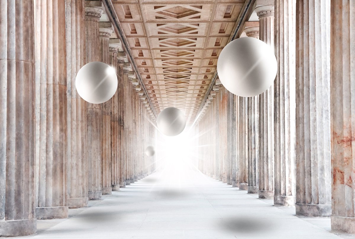 Фрески в интерьере прихожей