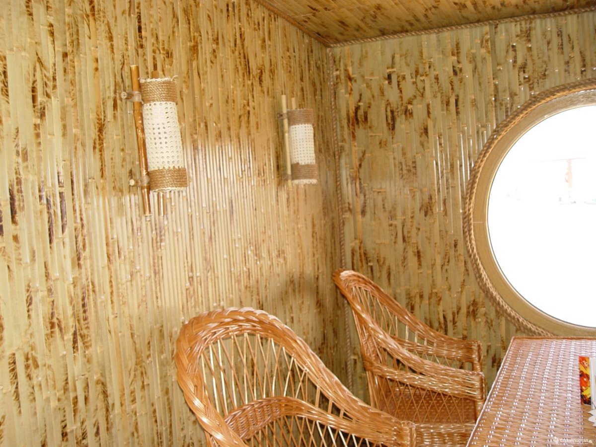 Бамбуковая обшивка