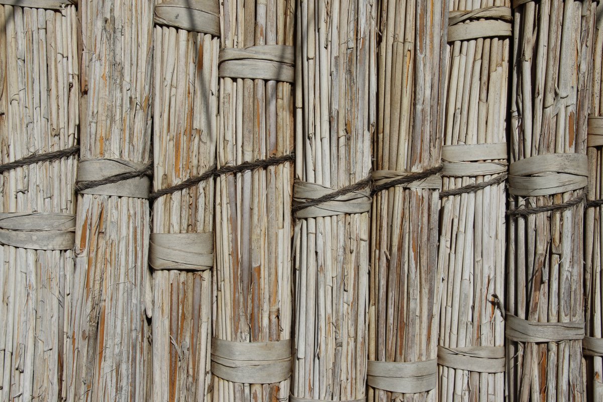 Обои под соломку для стен