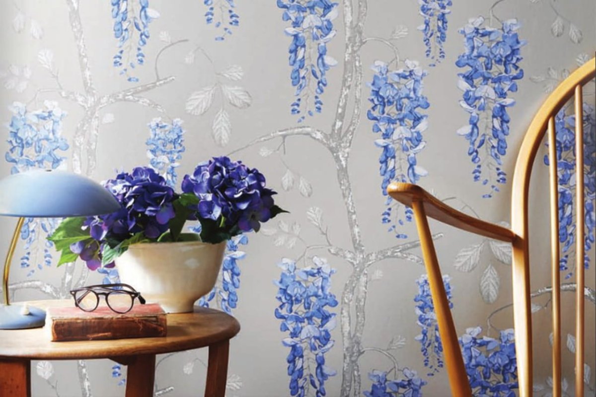 Комбинирование жидких обоев