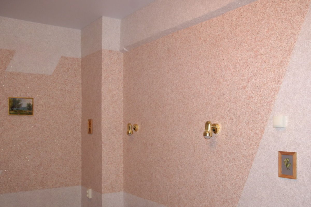 Шёлковая штукатурка в интерьере Силк Пластер