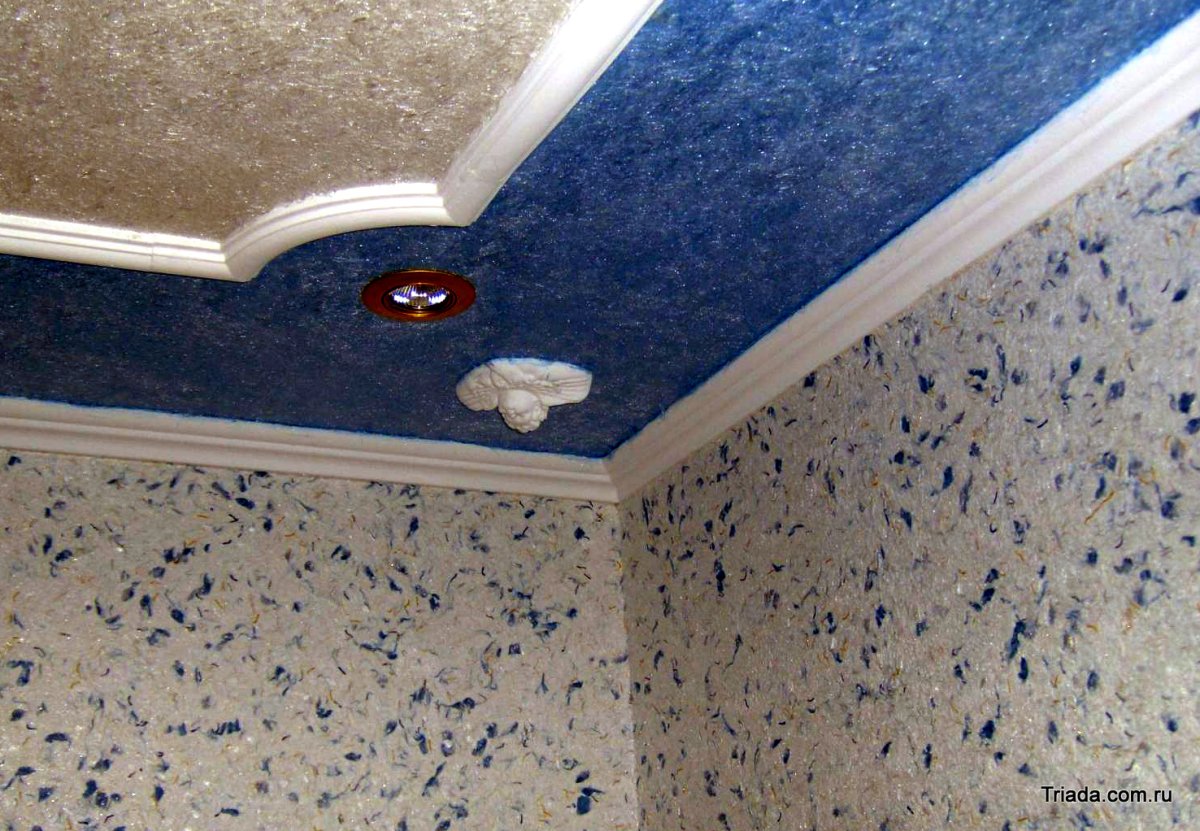 Гостиная 15кв венецианская штукатурка