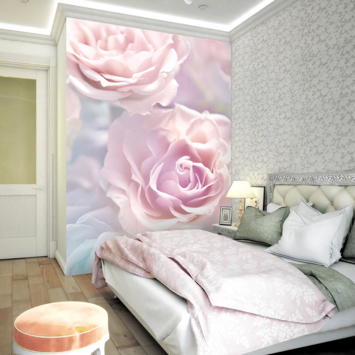 Фотообои 8-314 Komar 368*254см a la Rose декор