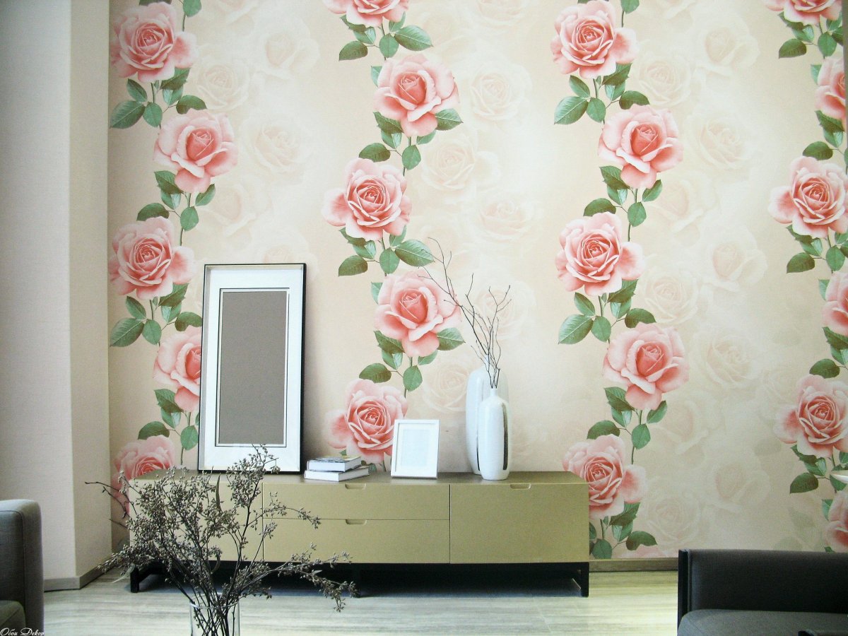 Фреска пионы афреско