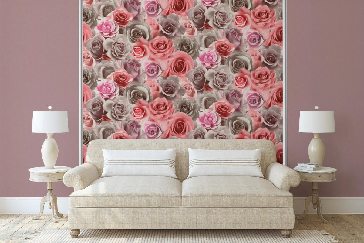 Фреска пионы афреско