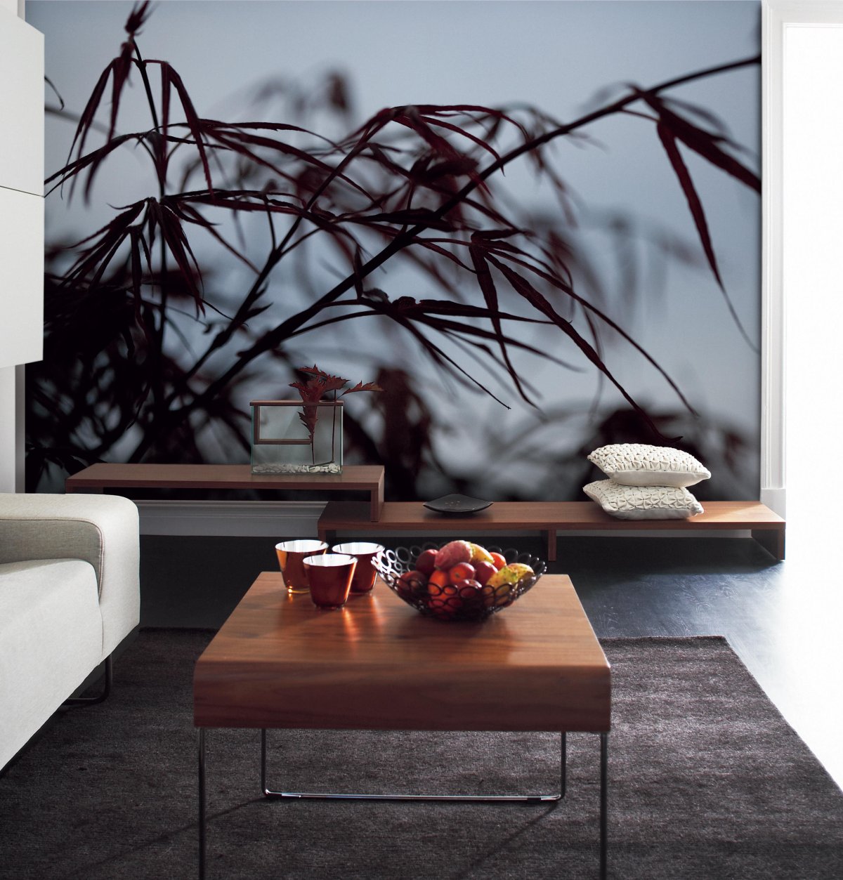 Ветки в интерьере