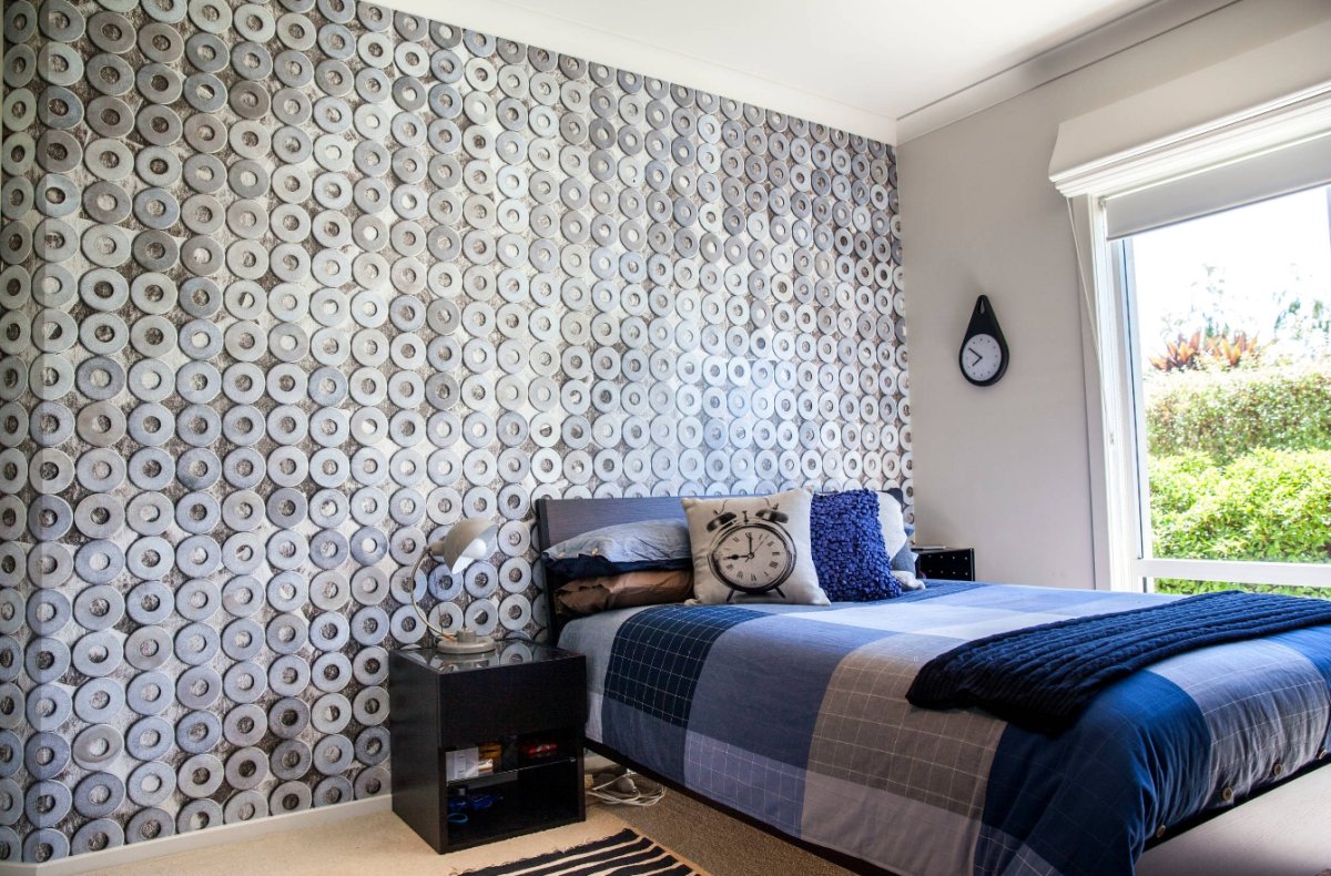 Комната с акцентной стеной