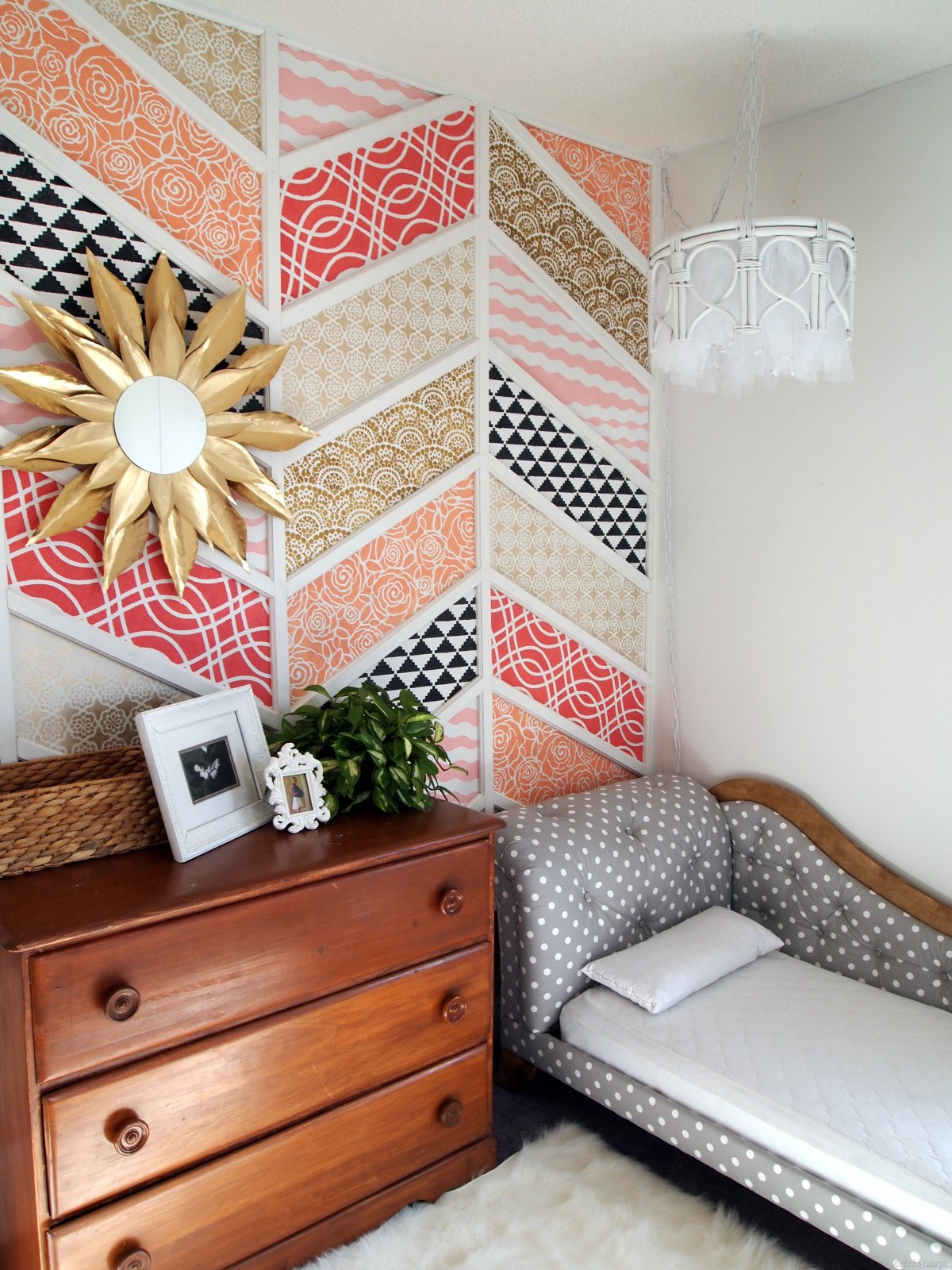 Пэчворк на стене