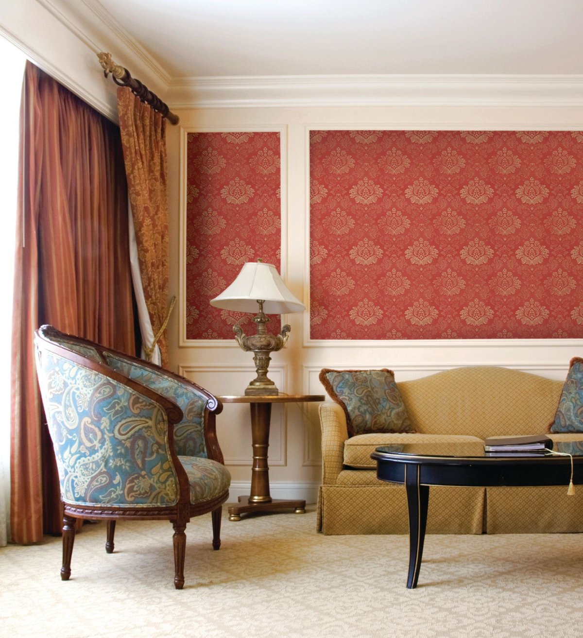 Текстильные обои Piterra