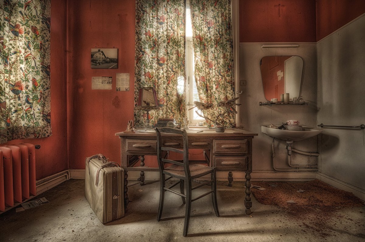 Старинный интерьер