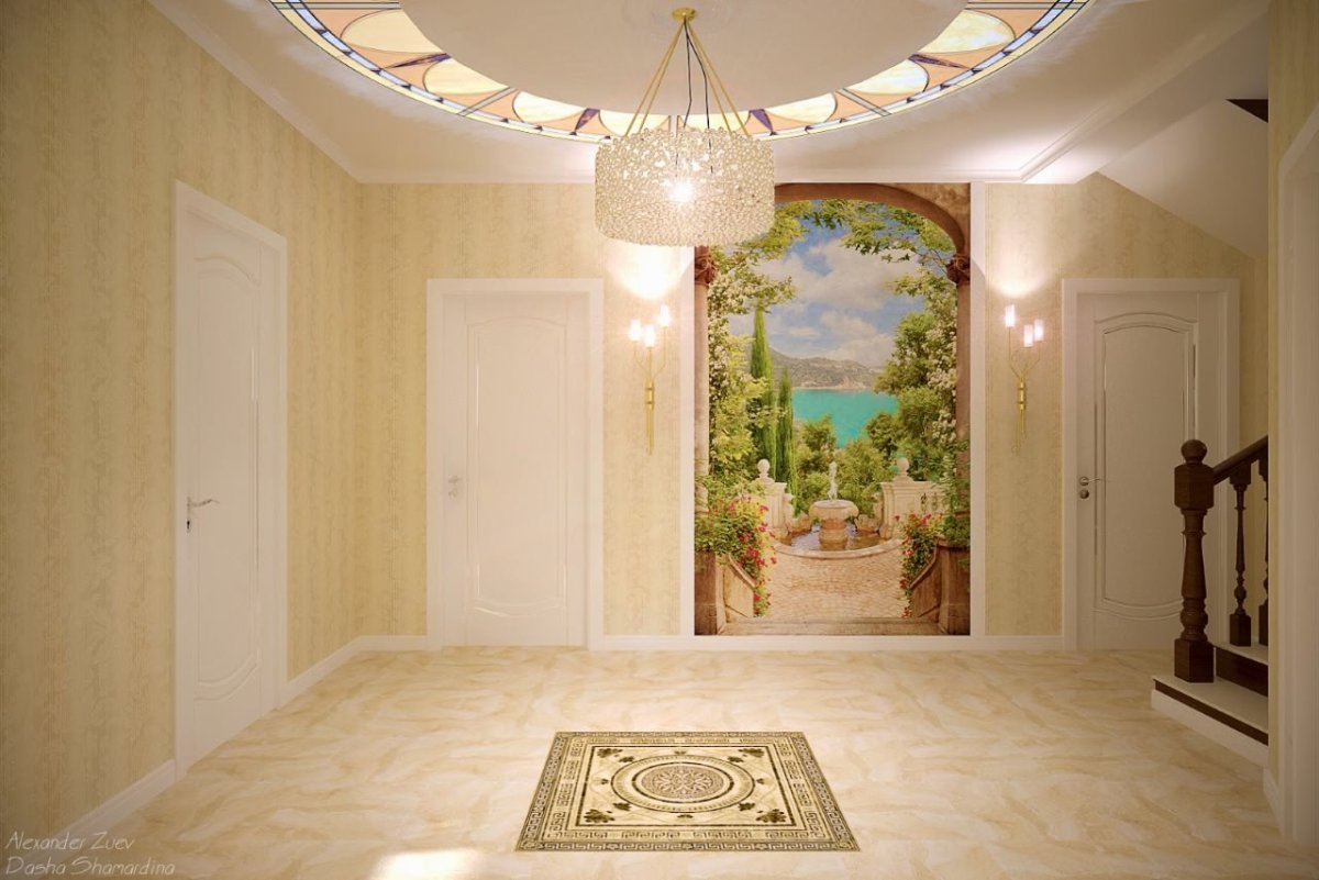 Фреска в холле