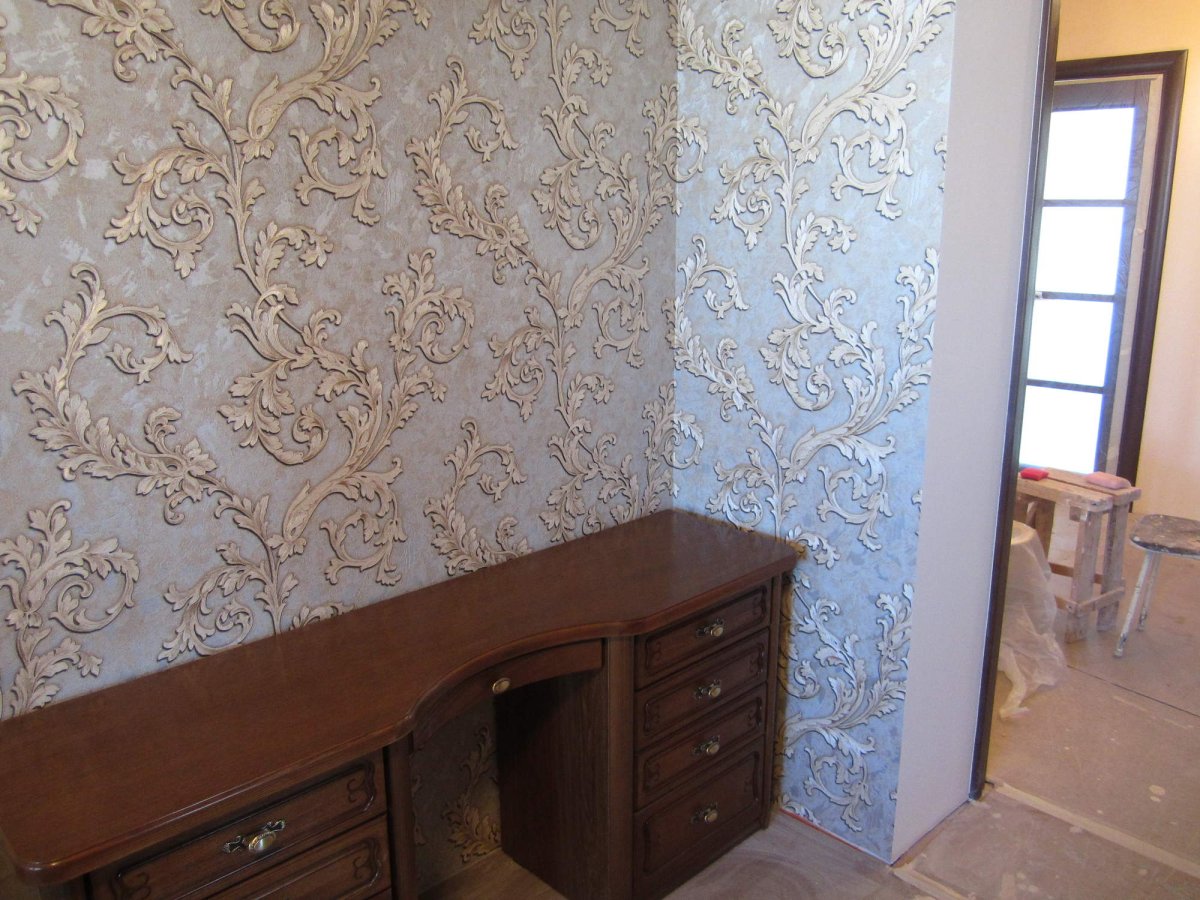 Обои для коридора и прихожей шелкография