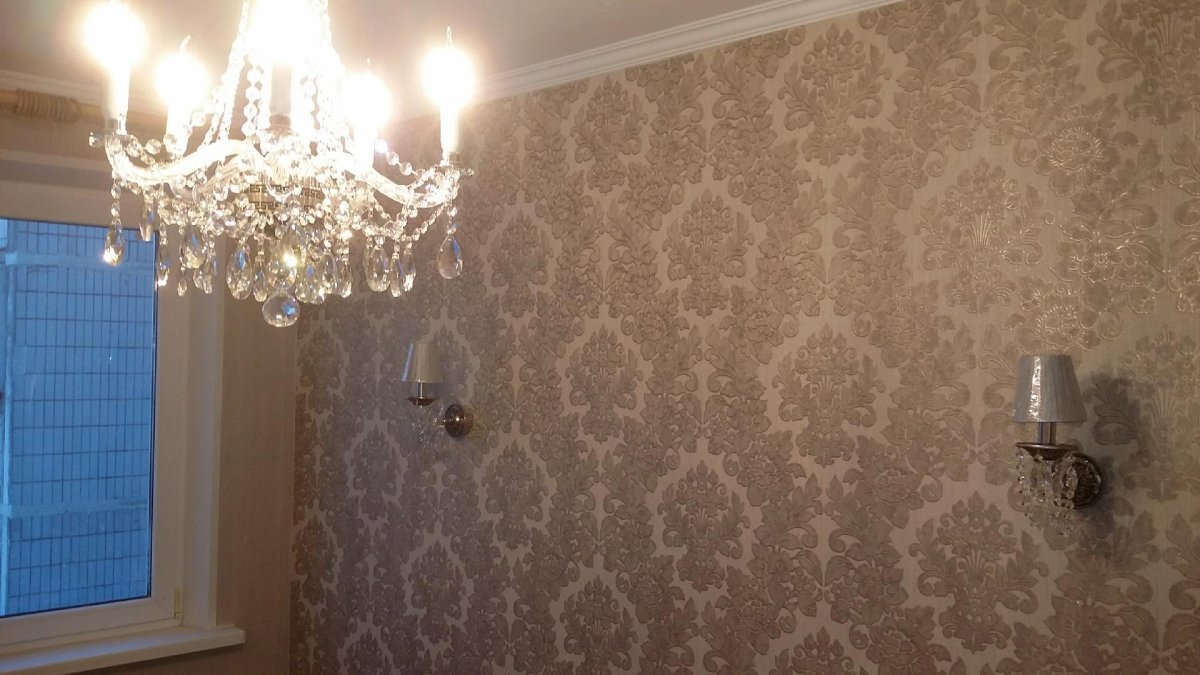 Обои шелкография