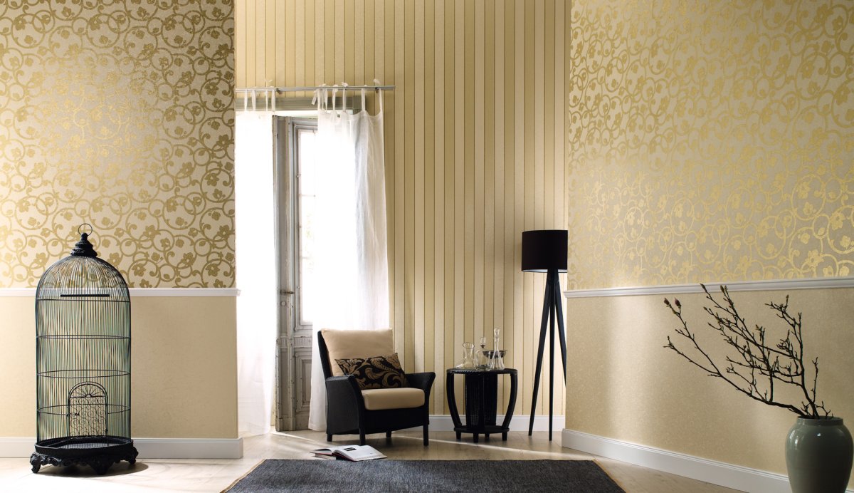 Обои в маленькую спальню