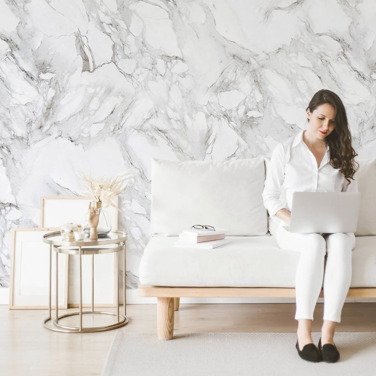 Shutterstock фотообои под мрамор