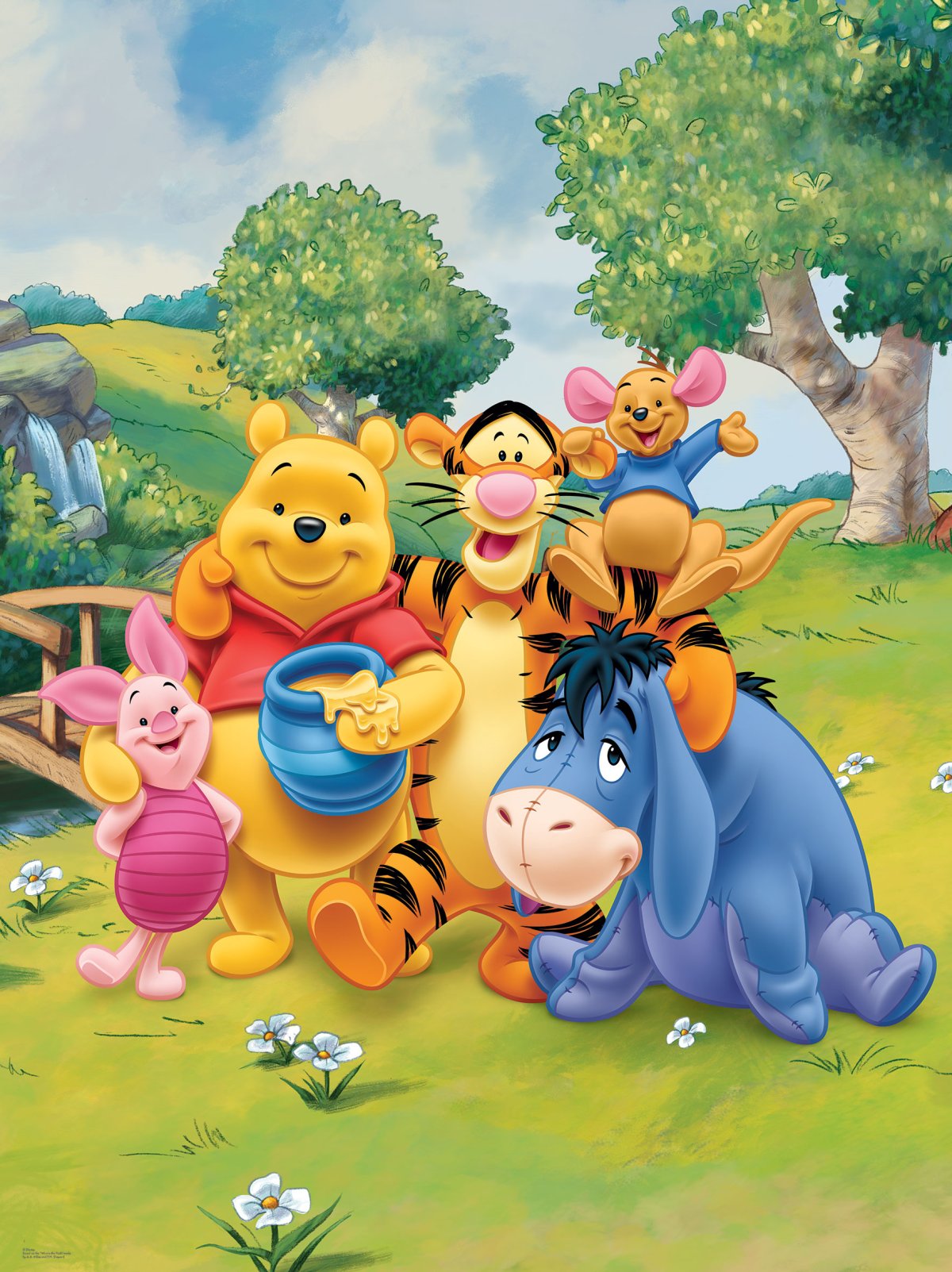 Роспись стен в детском саду