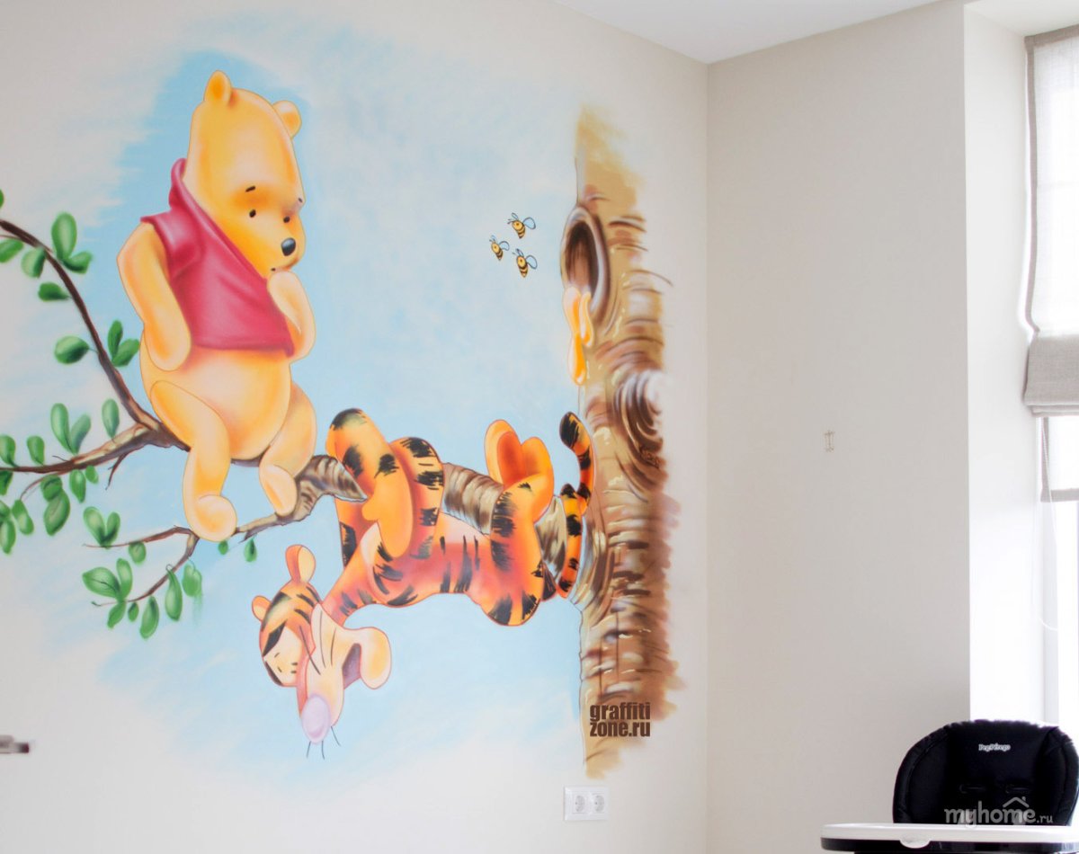 Комната Винни пуха пустая