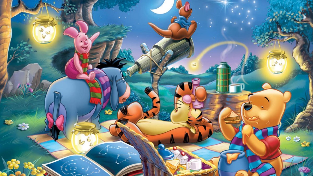 Люстра Дисней с Винни пухом