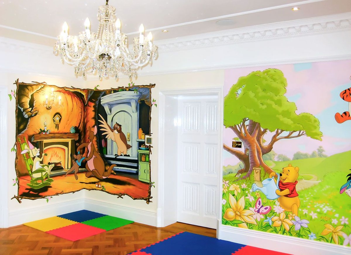 Фотообои Винни пух