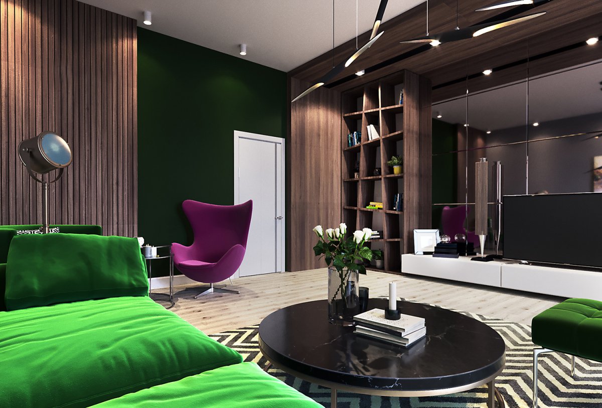 Визуализация детали интерьера