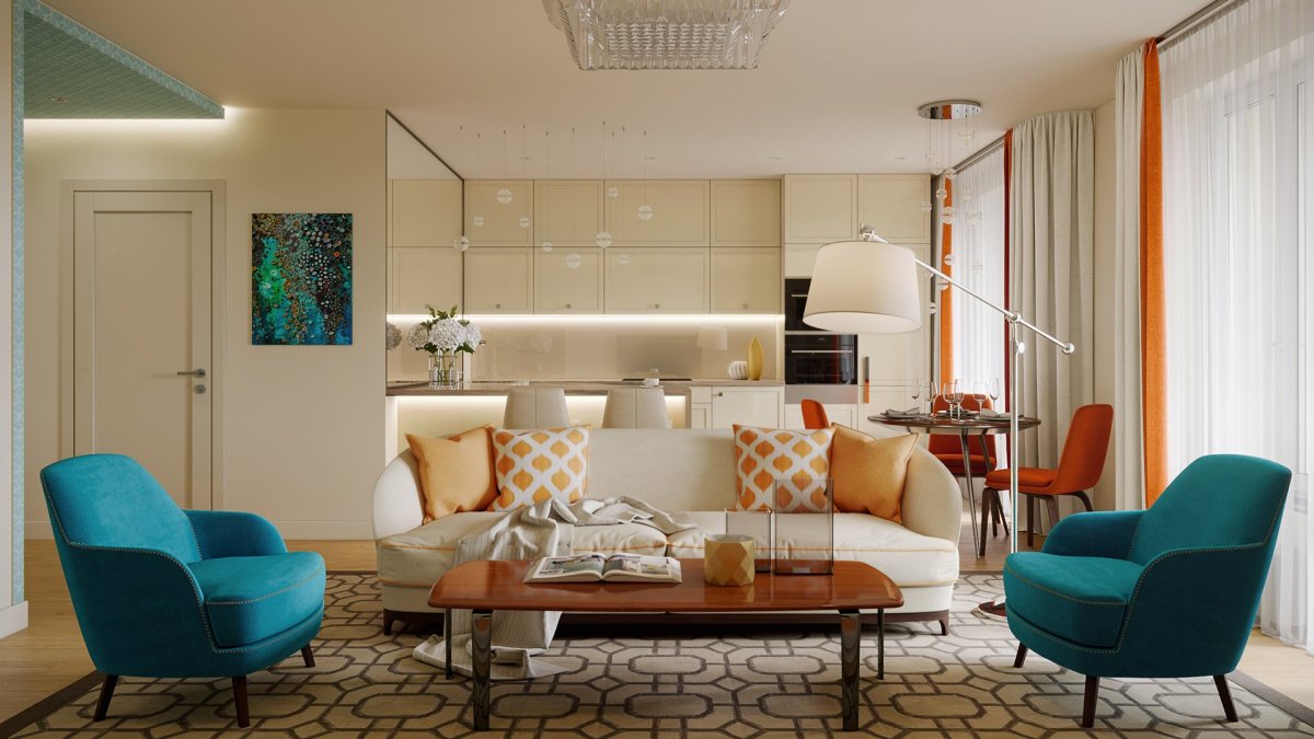 Дизайн интерьера квартиры