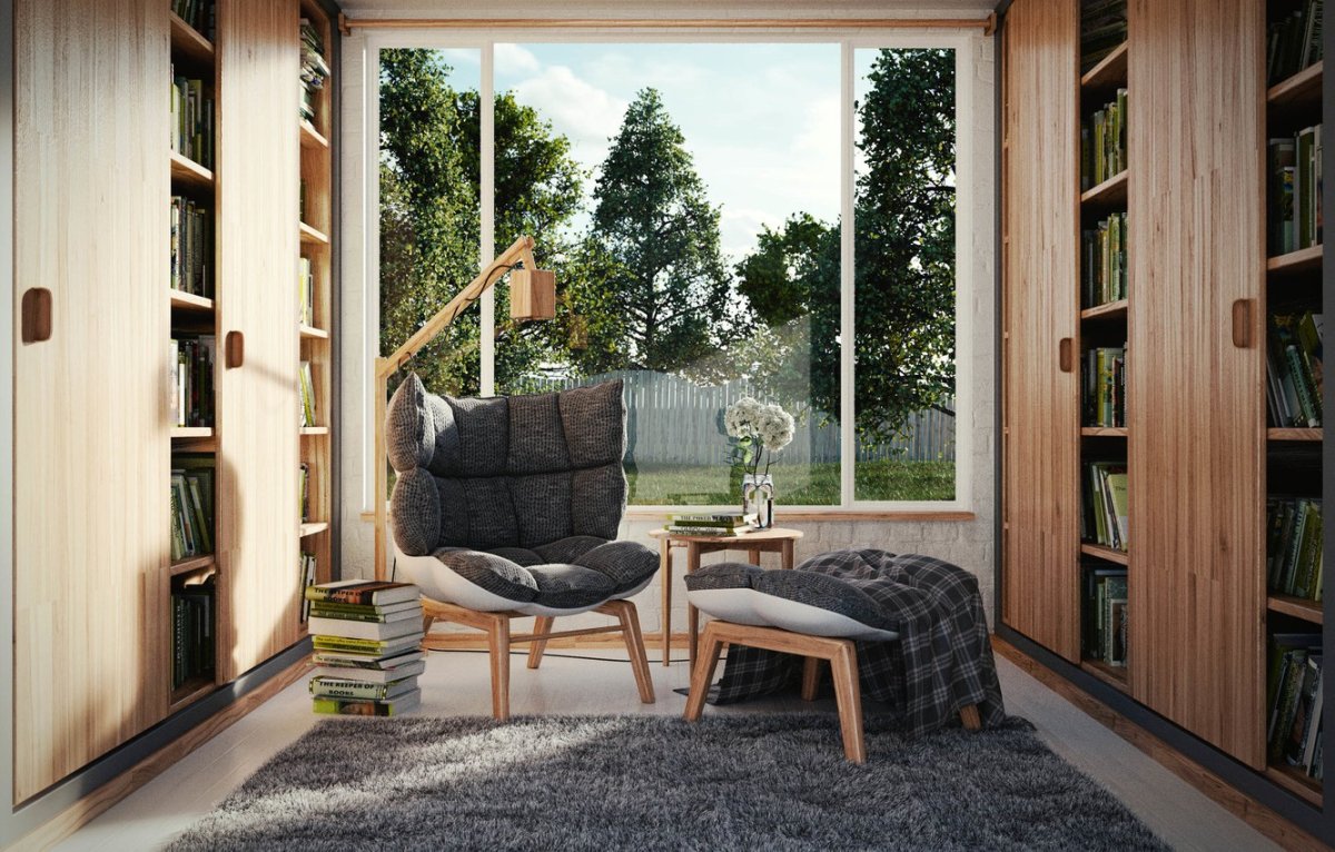 Blender визуализация интерьера