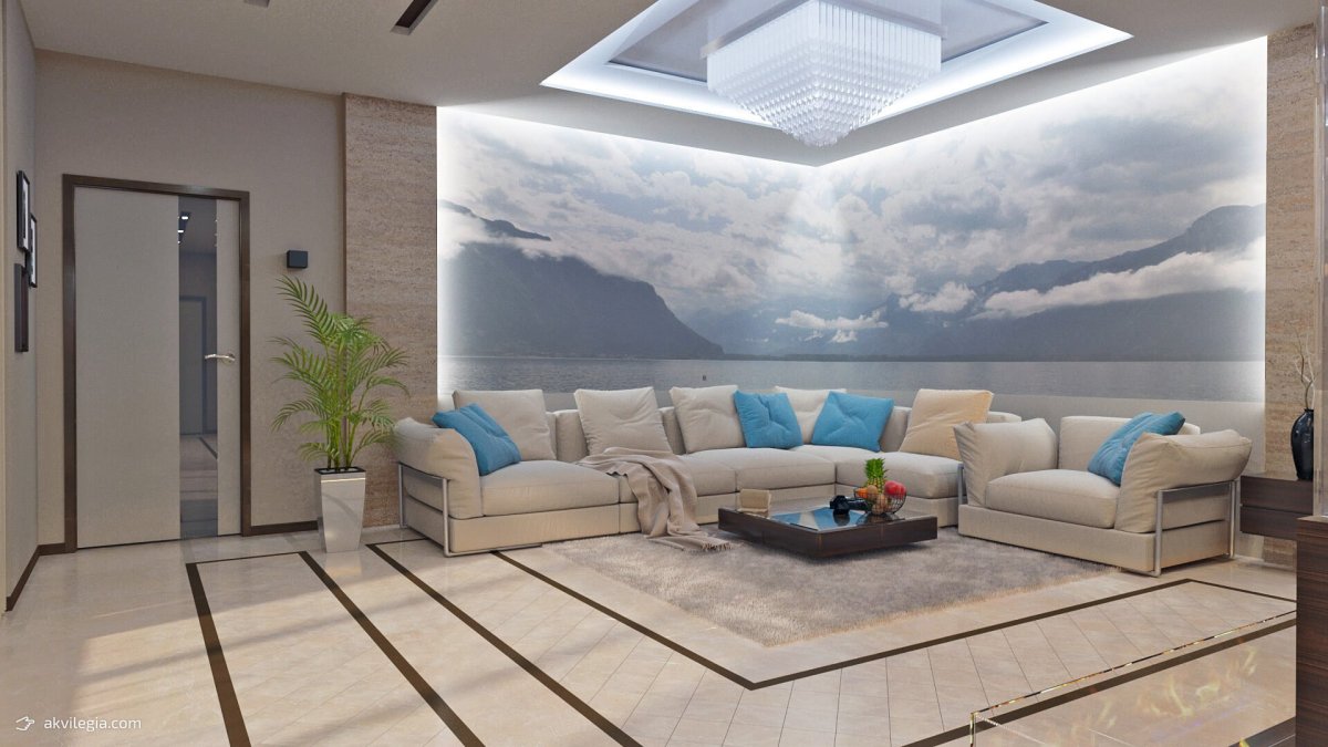 Фотообои визуализация